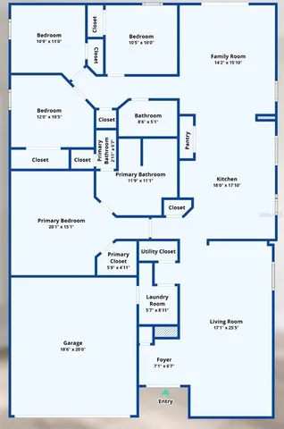 $465,000 | 14138 Castle Rock Drive, Orlando, FL 32828