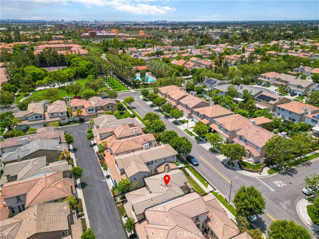 56 Freeland Irvine, CA 92602 - Photo 27 of 28 an aerial view of residential houses with outdoor space