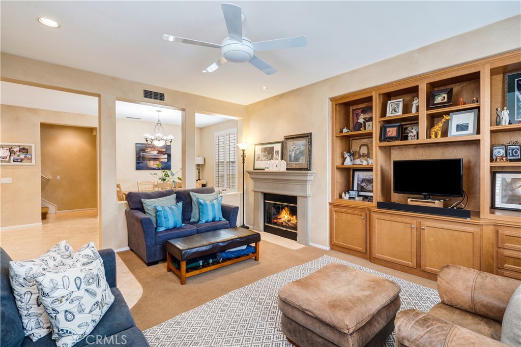 56 Freeland Irvine, CA 92602 - Photo 7 of 28 a living room with furniture and a flat screen tv