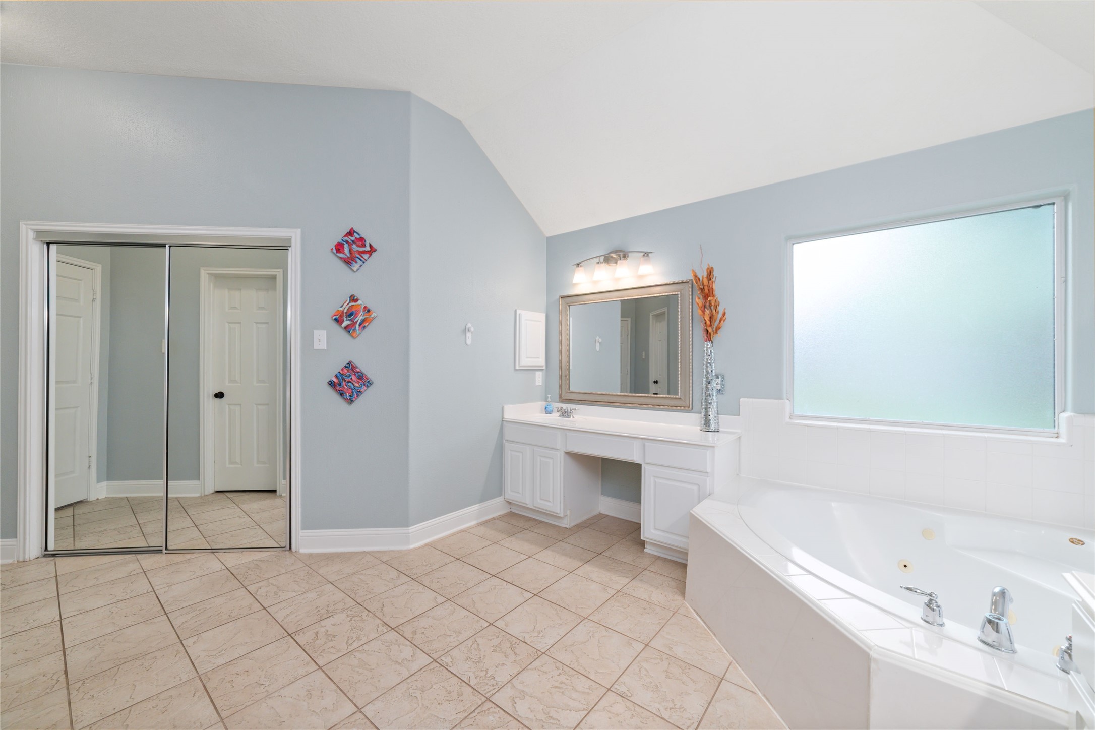 24203 Moon Ridge Court Katy, TX 77494 - Photo 28 of 43 Primary bathroom features a spacious layout bright lighting and is very spacious!