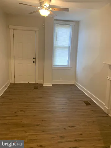 wooden floor in an empty room