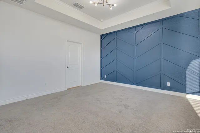 an empty room with a empty space