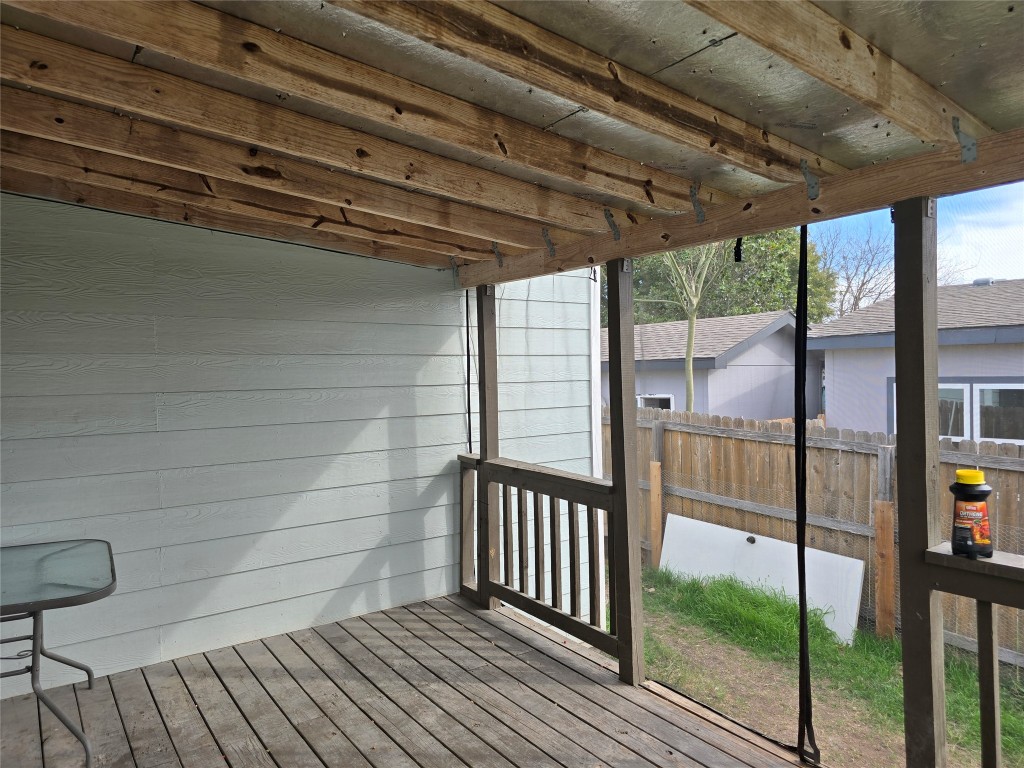 7628 Northview Lane Austin, TX 78724 - Photo 13 of 19 View of wooden terrace