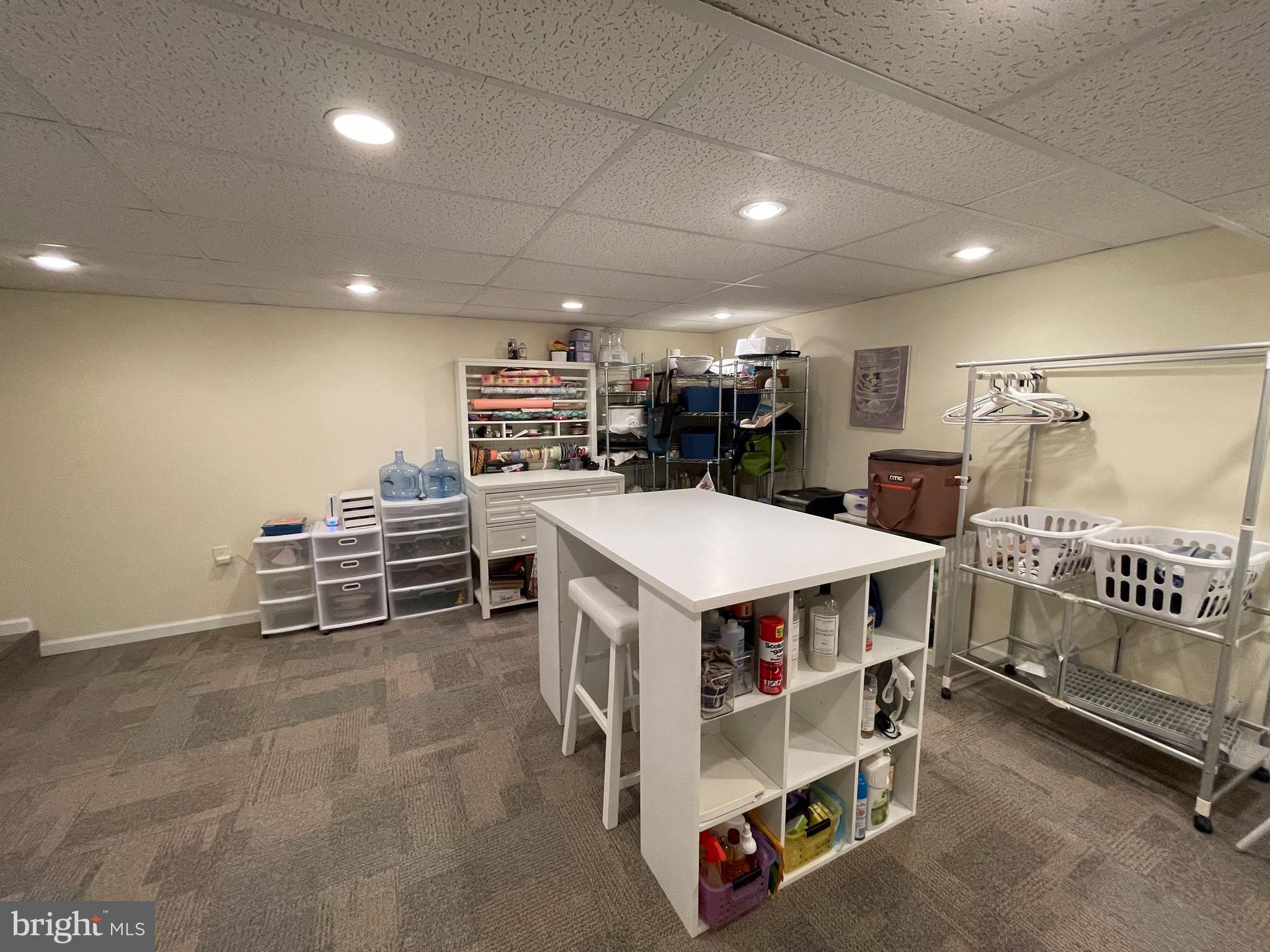49 Running Brook Road Trenton, NJ 08638 - Photo 74 of 86 Basement Craft Room / Clothes Room