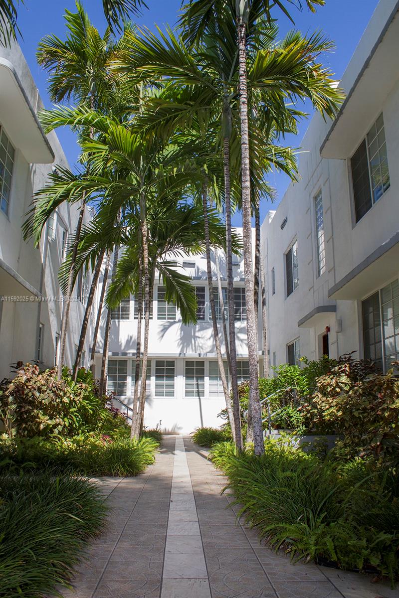 1000 Meridian Avenue, Unit 2 Miami Beach, FL 33139 - Photo 1 of 12 a view of a potted plants in front of house