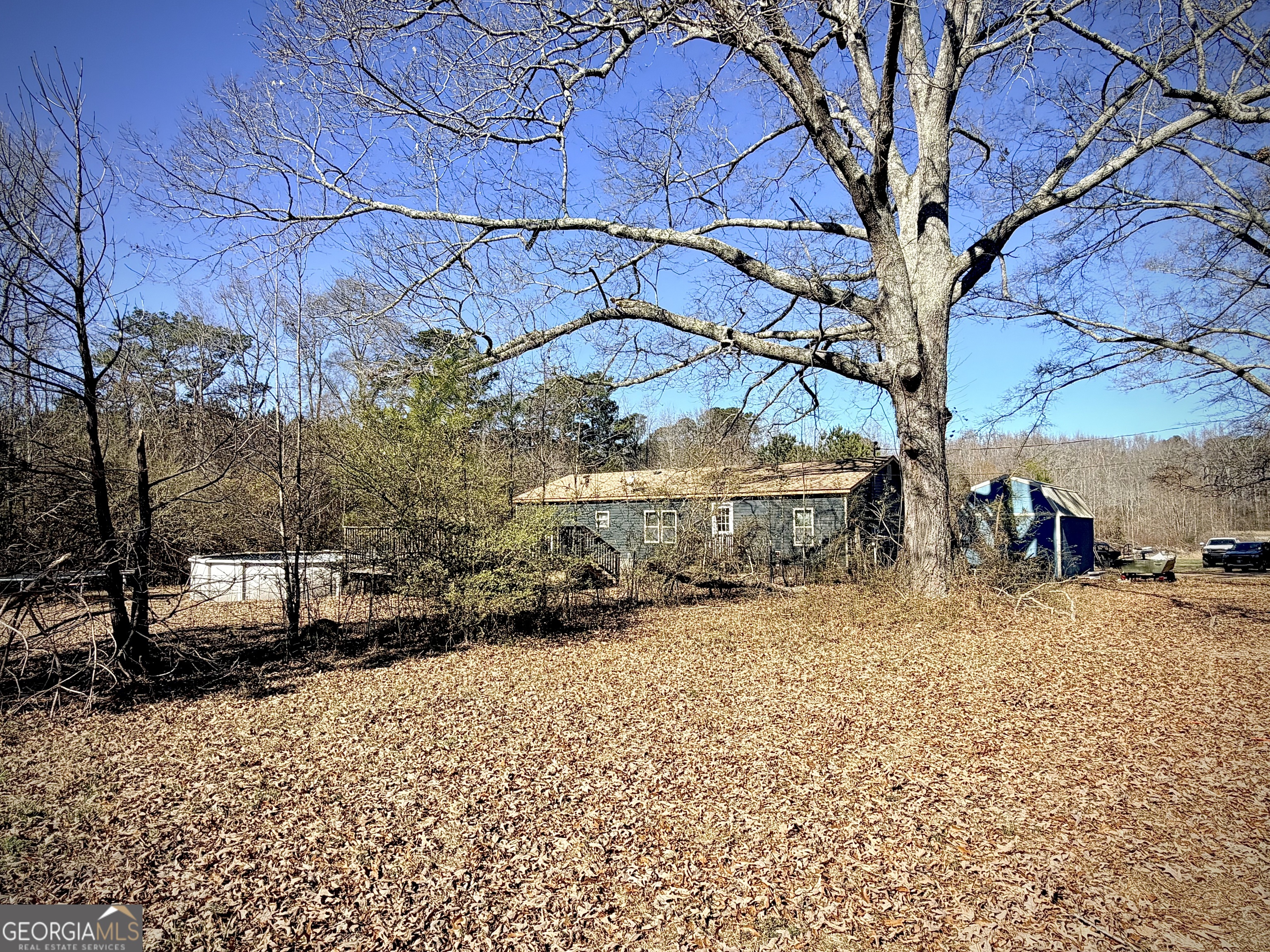 5448 Blanton Mill Road Williamson, GA 30292 - Photo 44 of 50 a view of a backyard of the house