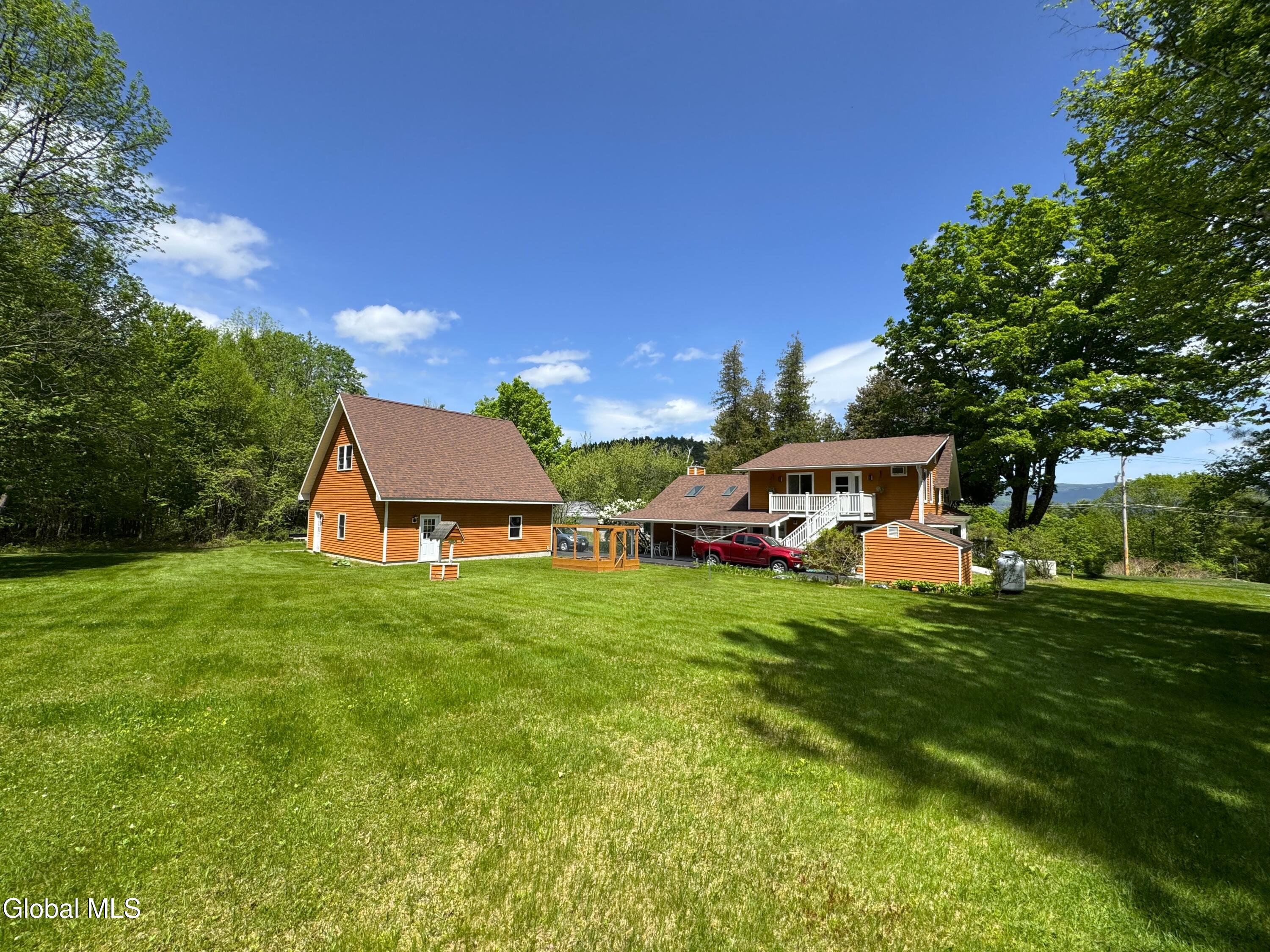 860 Trout Lake Road Bolton, NY 12814 - Photo 8 of 22 Rear lawn