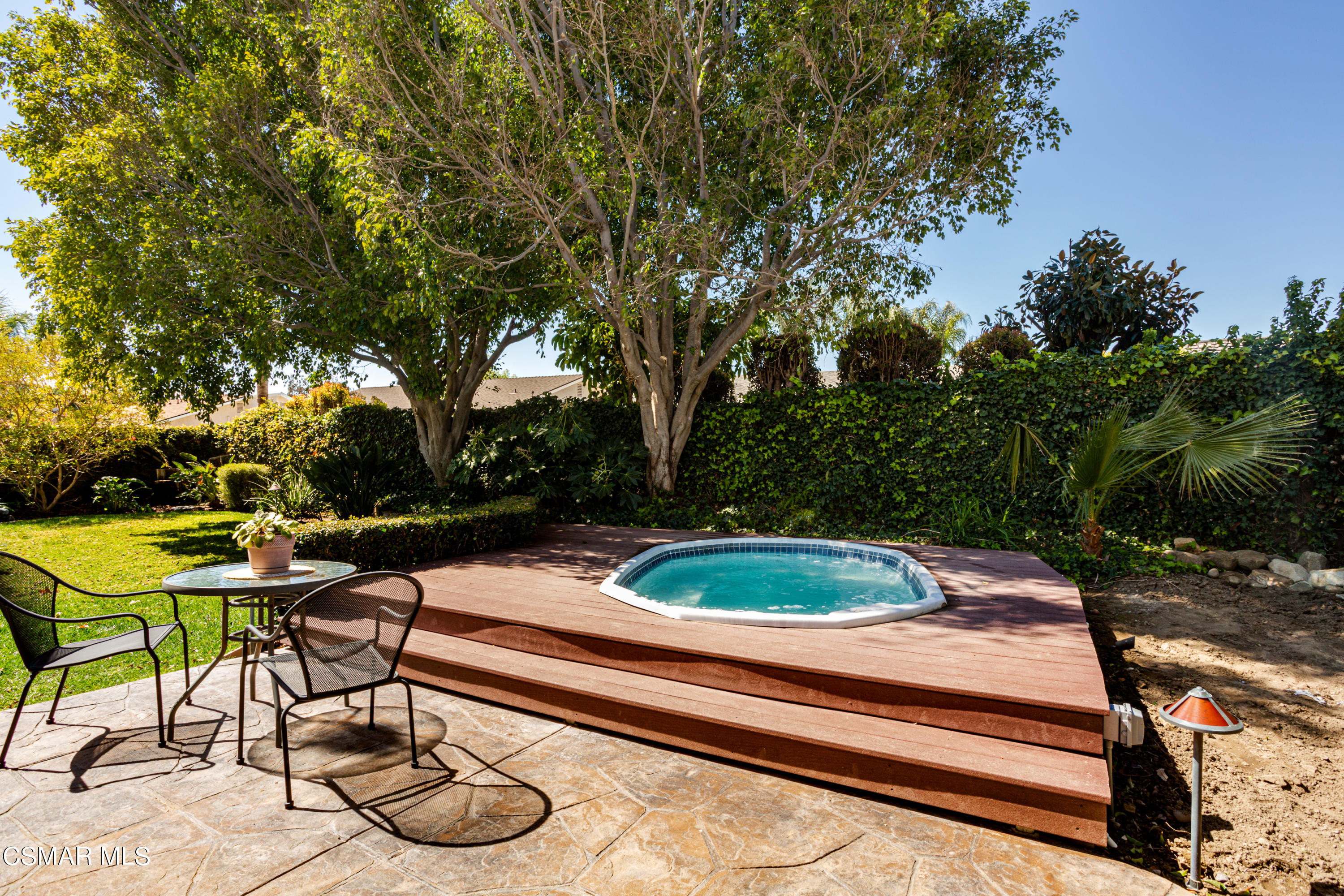 2641 Greenleaf Court Simi Valley, CA 93063 - Photo 25 of 25 a view of backyard with swimming pool and outdoor seating