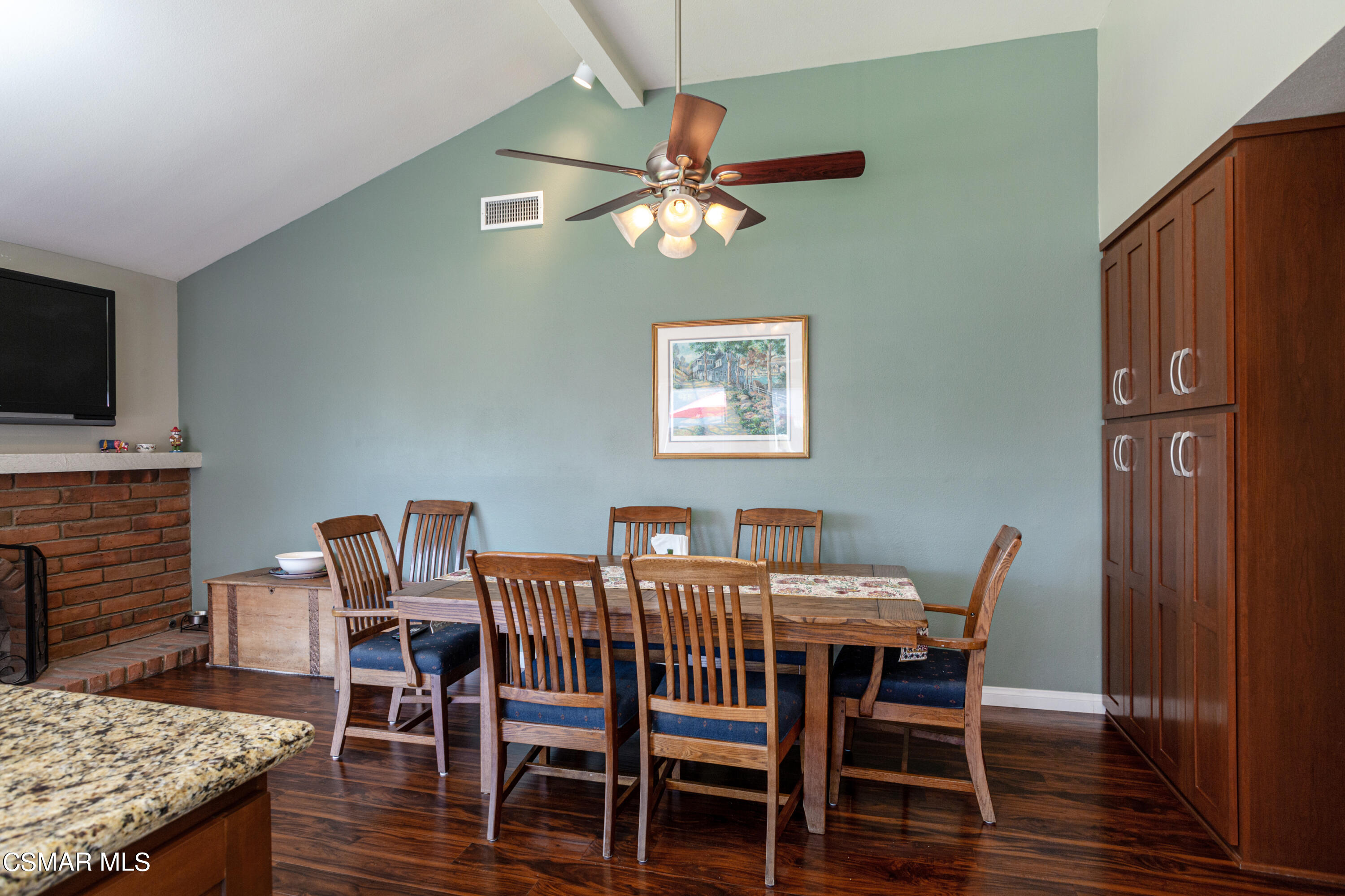 2641 Greenleaf Court Simi Valley, CA 93063 - Photo 6 of 25 a view of a dining room with furniture and wooden floor