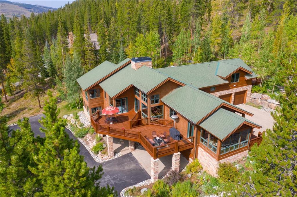 52 Rounds Road Breckenridge, CO 80424 - Photo 32 of 35 an aerial view of a house with swimming pool and outdoor space