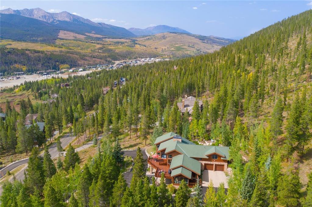 52 Rounds Road Breckenridge, CO 80424 - Photo 34 of 35 a view of a city with lush green forest