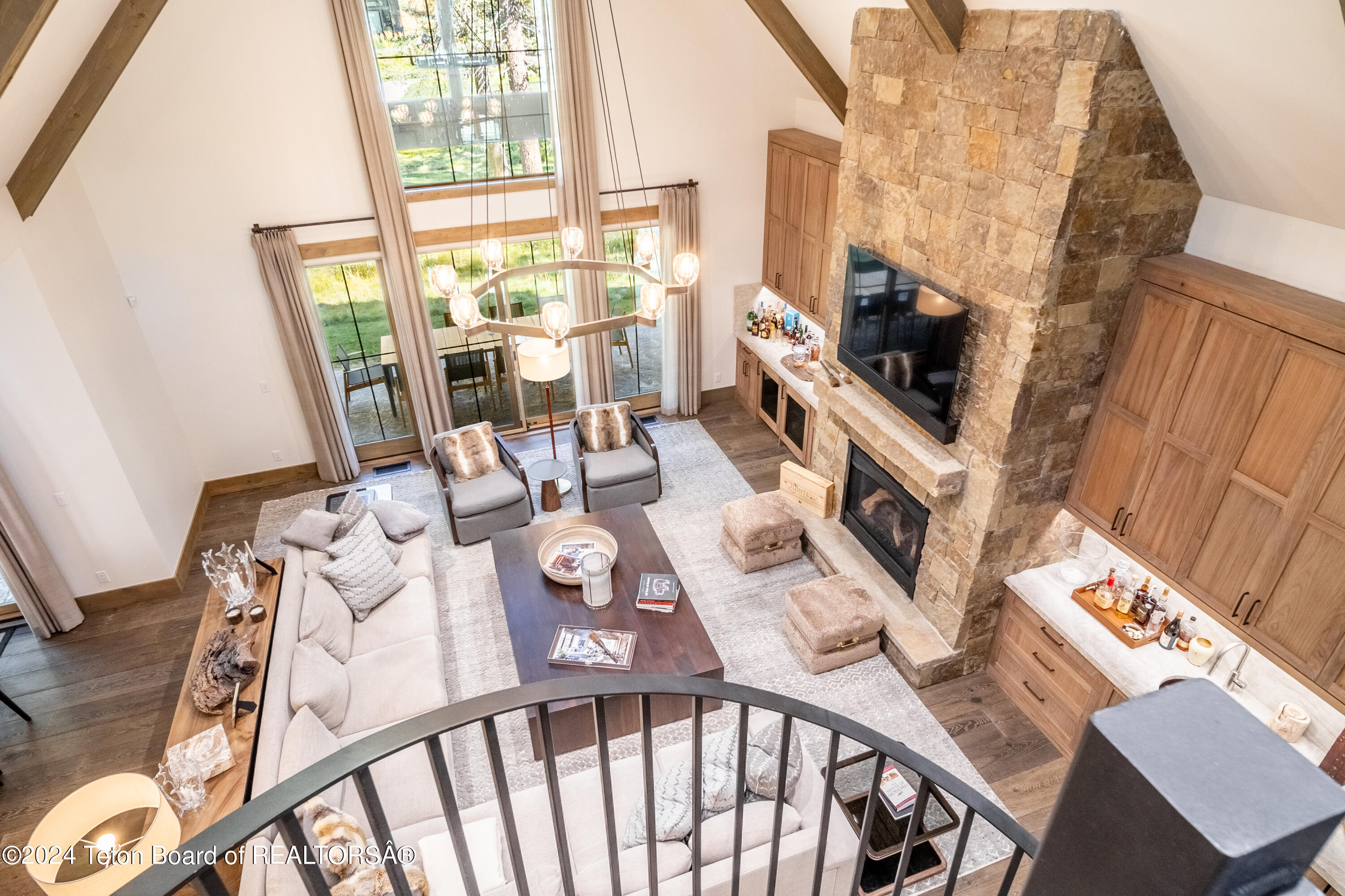 15480 Wagon Road Jackson, WY 83001 - Photo 19 of 59 Loft Perspective