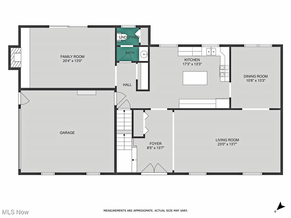 2104 Brookshire Road Akron, OH 44313 - Photo 42 of 44 Floor Plan - First Floor