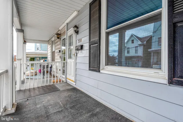 a view of front door of a house