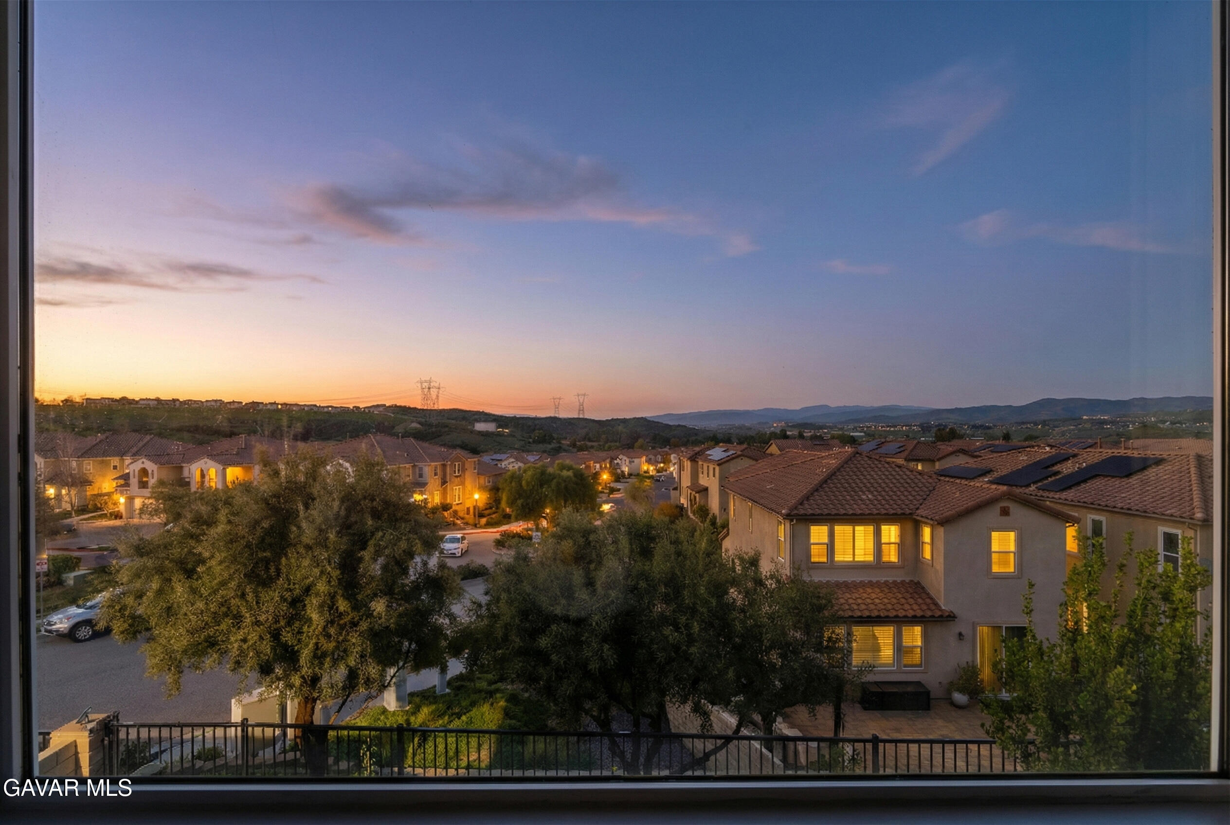19849 Via Ott Santa Clarita, CA 91321 - Photo 2 of 52 a view of a balcony with an outdoor seating