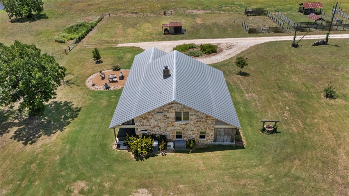 7835 Berger Road Schulenburg, TX 78956 - Photo 30 of 40 Aerial view of sparsely populated area featuring a pastoral area