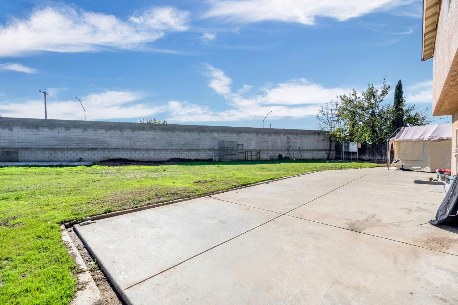 2061 Seventh Street Fresno, CA 93702 - Photo 35 of 38 a view of a back yard of the house