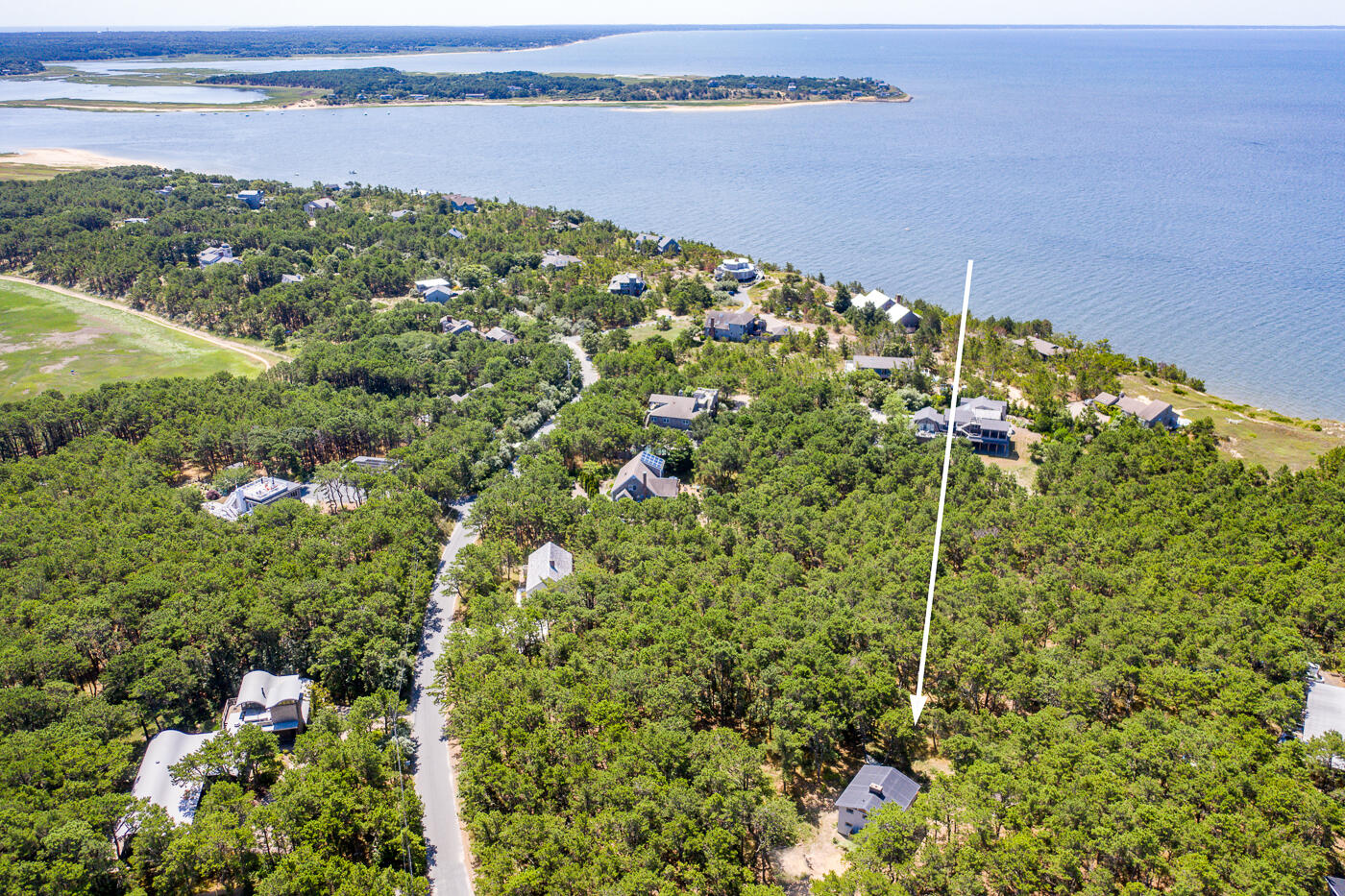 180 King Phillip Road Wellfleet, MA 02667 - Photo 52 of 54 drone6 (1)