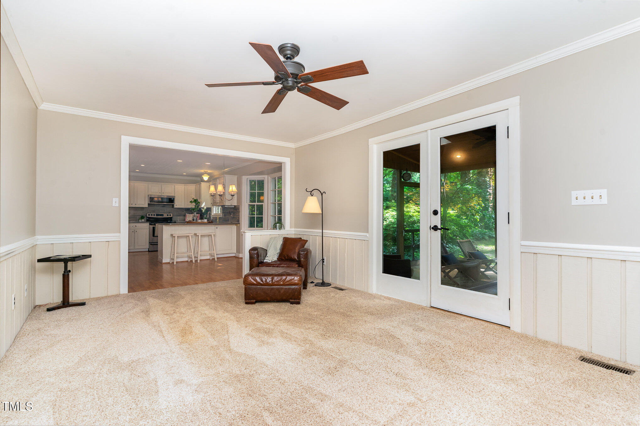 12709 Timberlane Court Raleigh, NC 27613 - Photo 16 of 44 Leave the door open for a breezy nature filled experience -bug free !