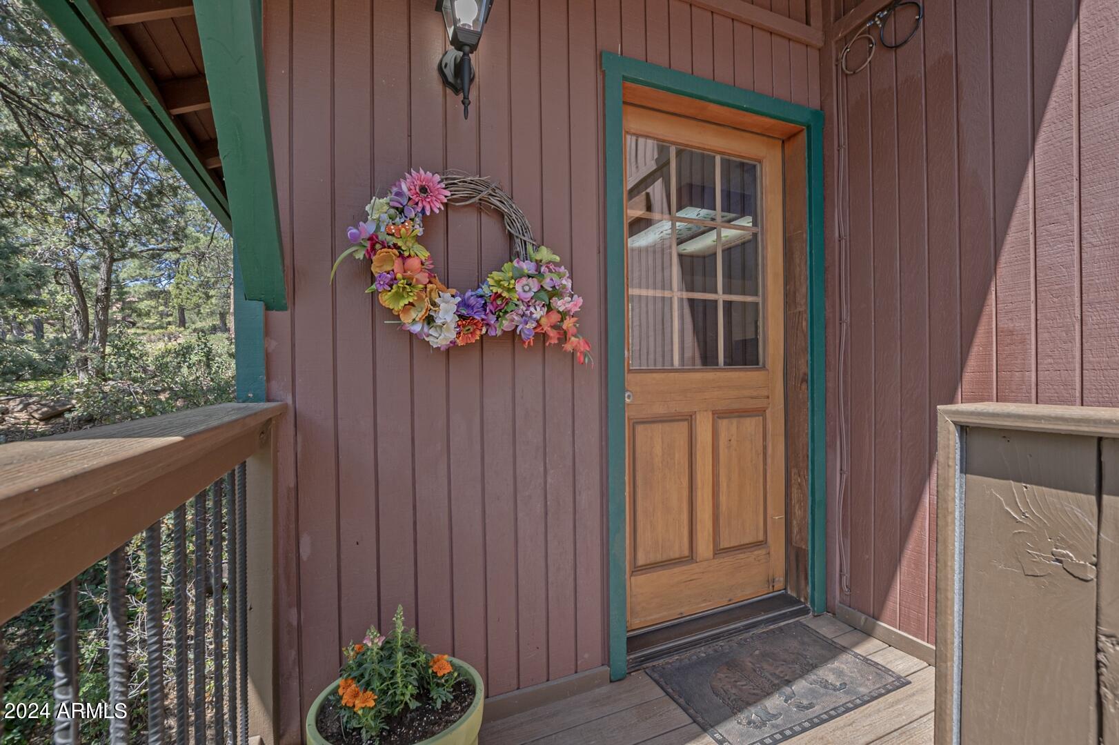 6010 Arroyo Way Pine, AZ 85544 - Photo 3 of 52 a view of an entryway