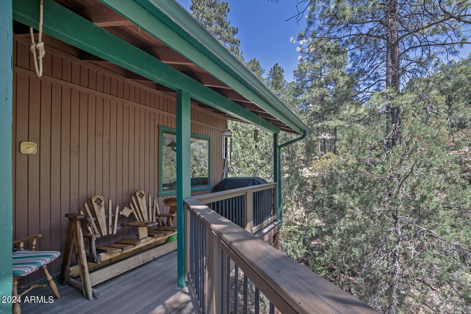 6010 Arroyo Way Pine, AZ 85544 - Photo 40 of 52 a view of a couches in the balcony
