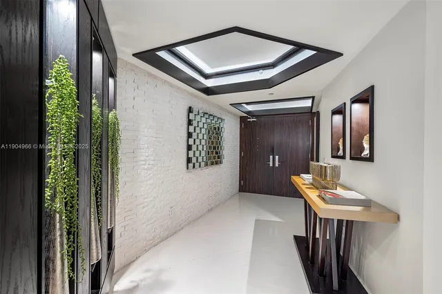 a view of outdoor space with seating area