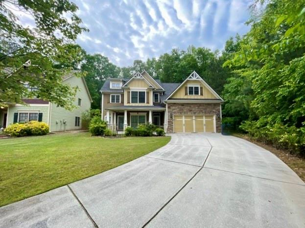 106 Mirage Court Dallas, GA 30157 - Photo 1 of 1 a front view of a house with a yard