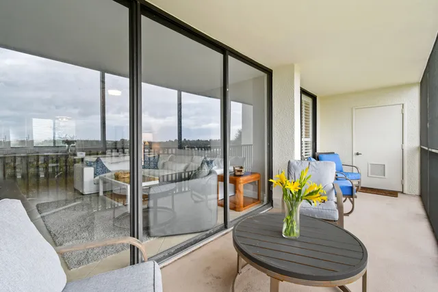 a view of a bunch of flowers