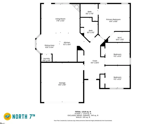 $256,999 | 221 Upper Beaver Creek Drive, Moore, SC 29369