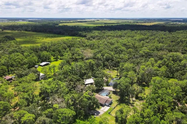 front view of a house with a big yard