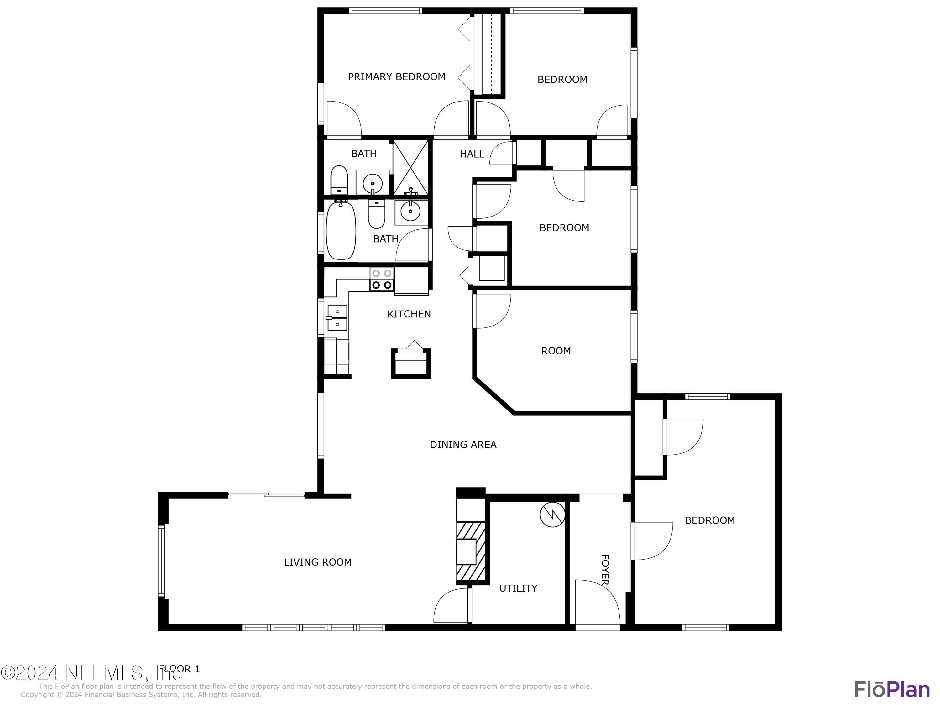 7407 Canaveral Road Jacksonville, FL 32210 - Photo 21 of 21 FLOOR PLAN