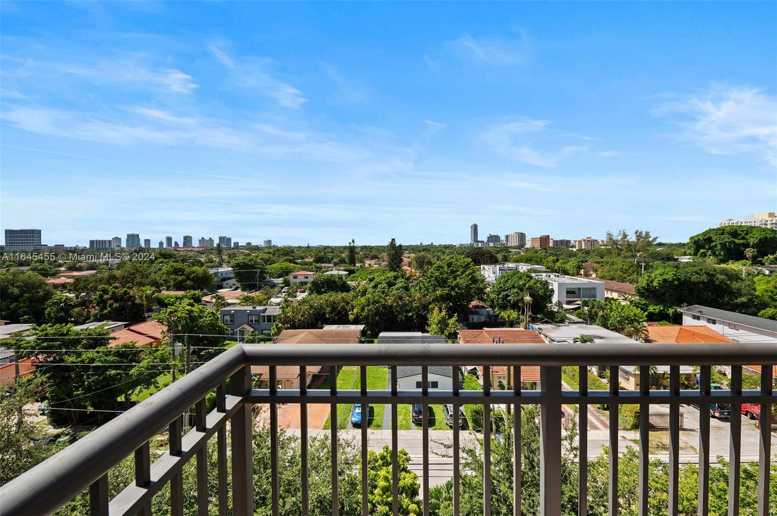 3530 Southwest 22nd Street, Unit 713 Miami, FL 33145 - Photo 11 of 41 a view of city and balcony