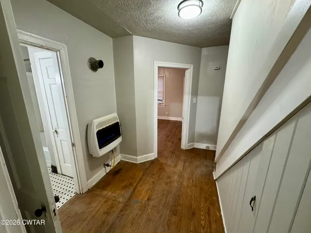 a view of storage and utility room