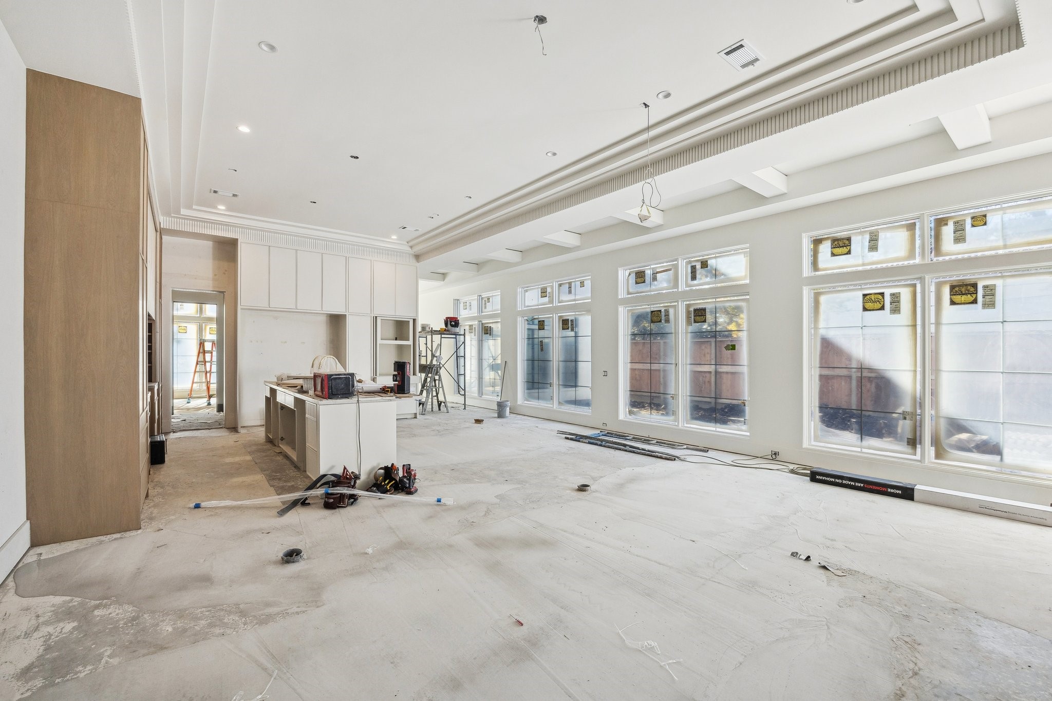 4152 Coleridge Street West University Place, TX 77005 - Photo 11 of 29 View from the kitchen towards the outdoor courtyard.