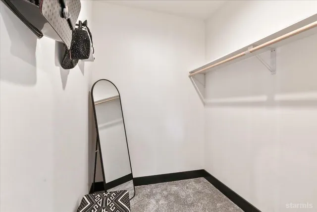 a view of walk in closet