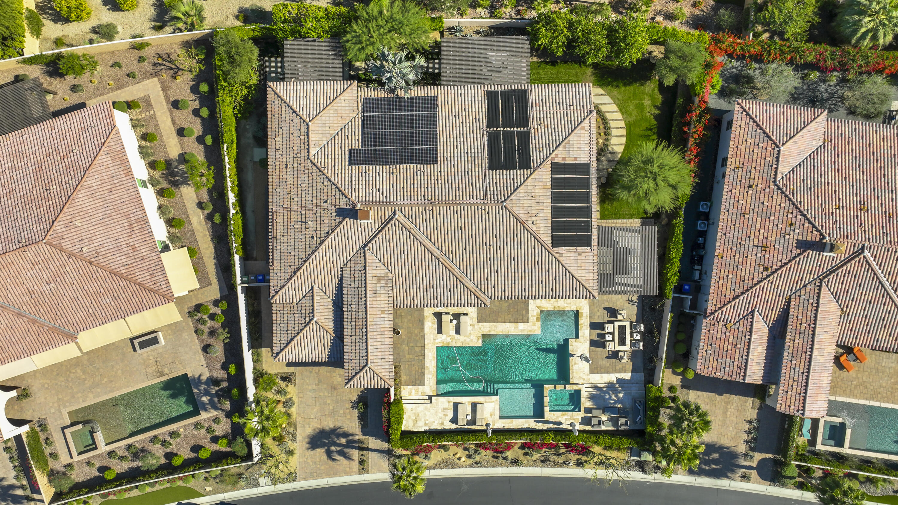 54820 Aristides Court La Quinta, CA 92253 - Photo 43 of 62 an aerial view of a house