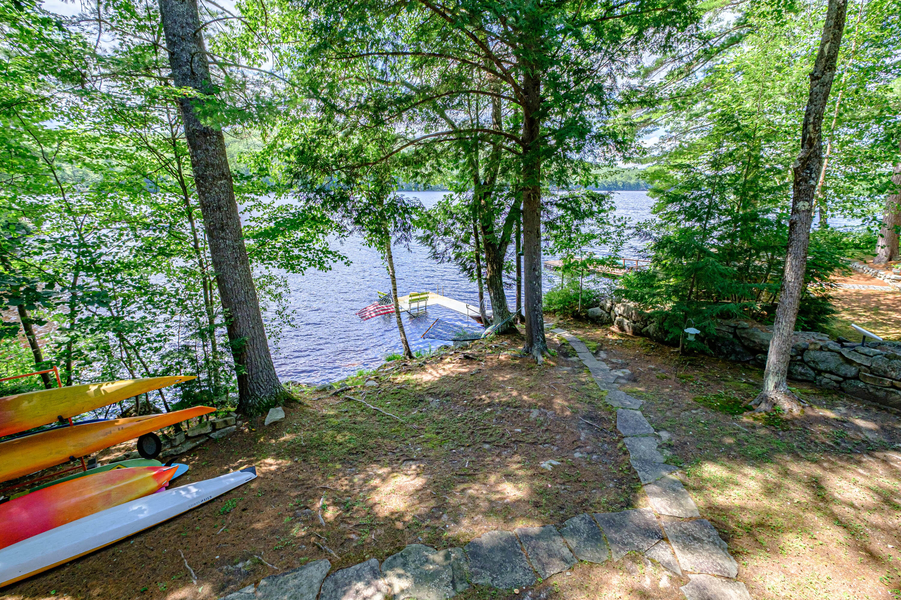 74 Pine Point Lane Harrison, ME 04040 - Photo 91 of 103 View from back deck