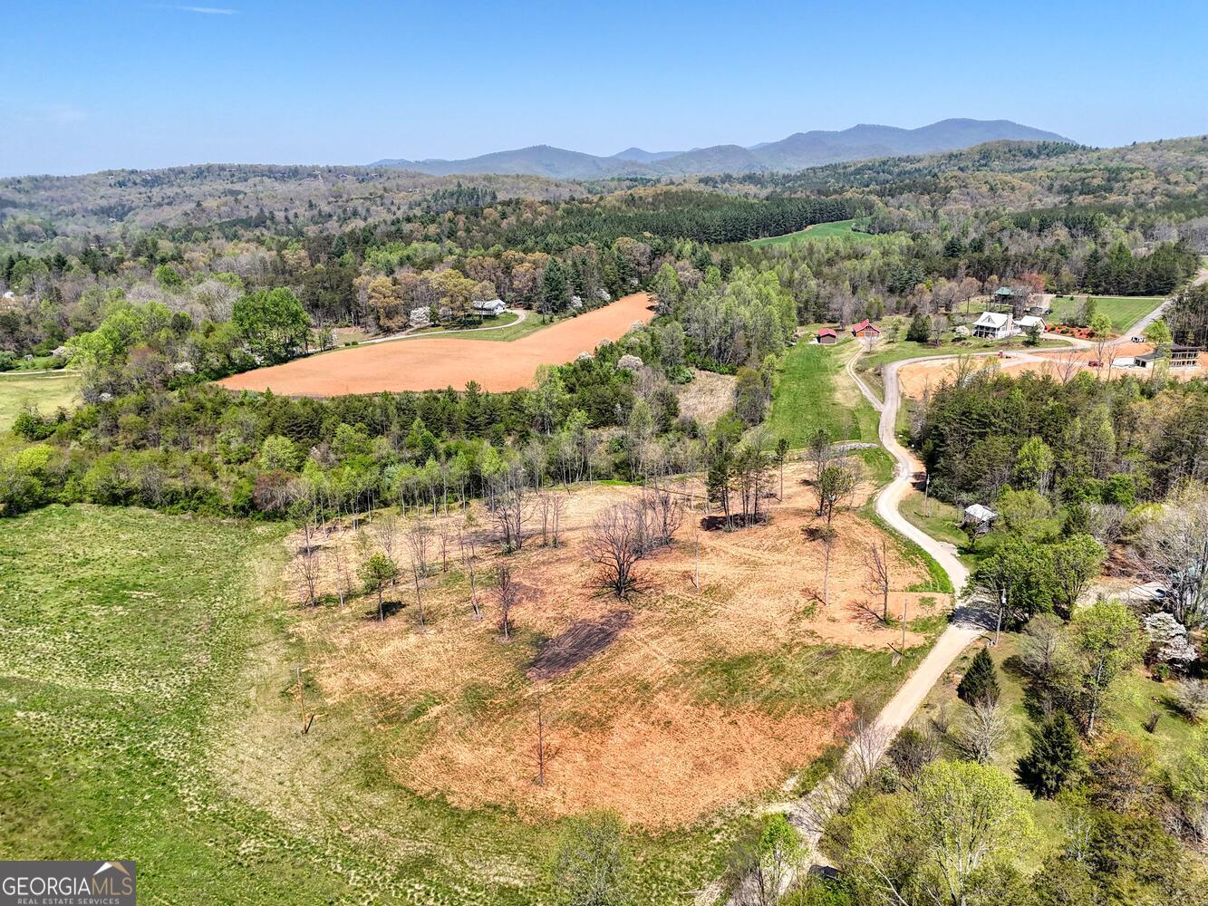 Ii Ii Shuler Road Blairsville, GA 30512 - Photo 13 of 19 a view of a lake with mountains in the background