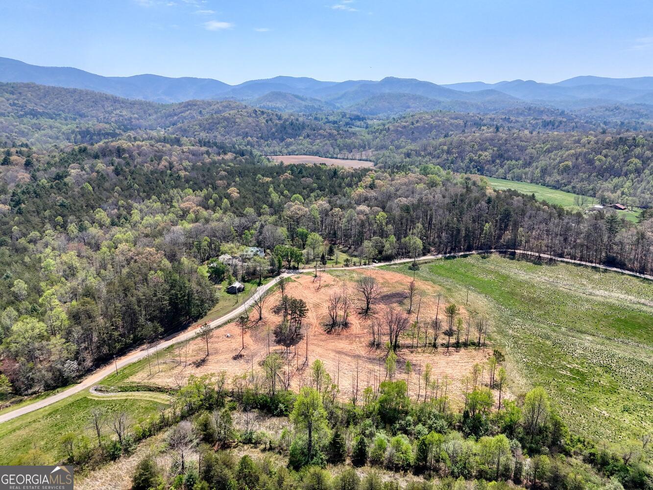 Ii Ii Shuler Road Blairsville, GA 30512 - Photo 17 of 19 a view of a lush green hillside and a houses