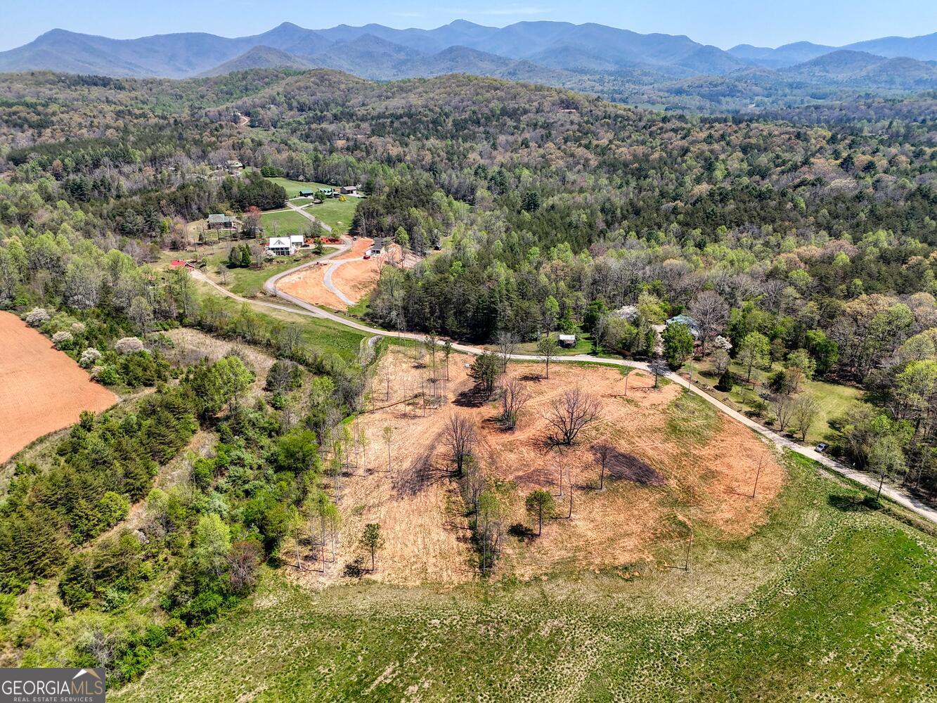 Ii Ii Shuler Road Blairsville, GA 30512 - Photo 18 of 19 a view of a lush green hillside and houses