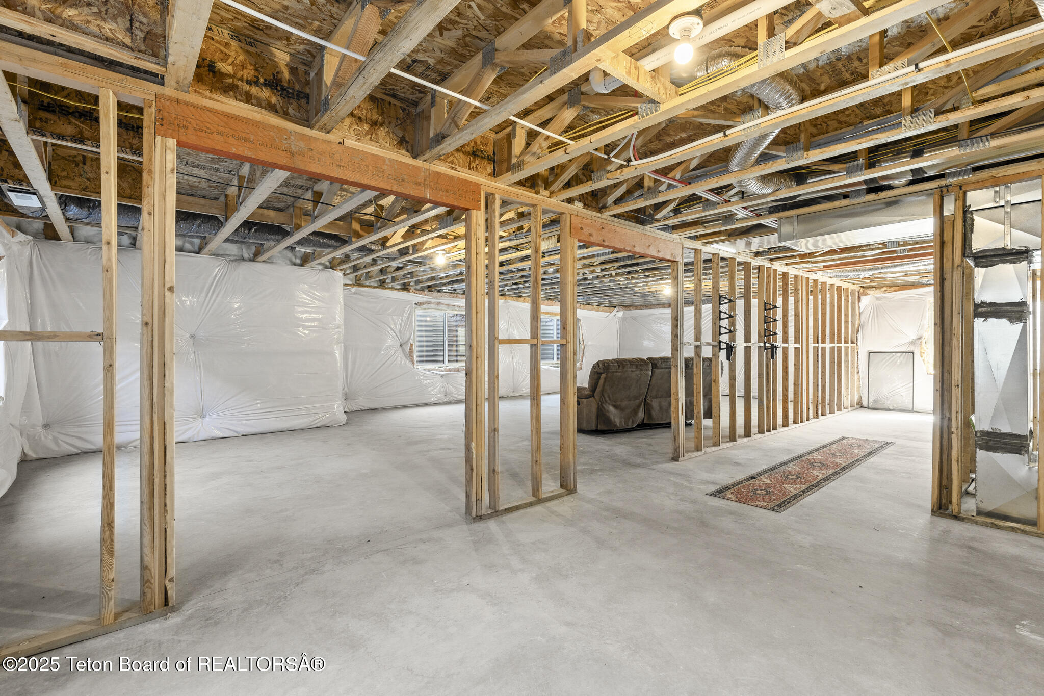 282 Harris Hawk Drive Victor, ID 83455 - Photo 22 of 23 Full Unfinished Basement