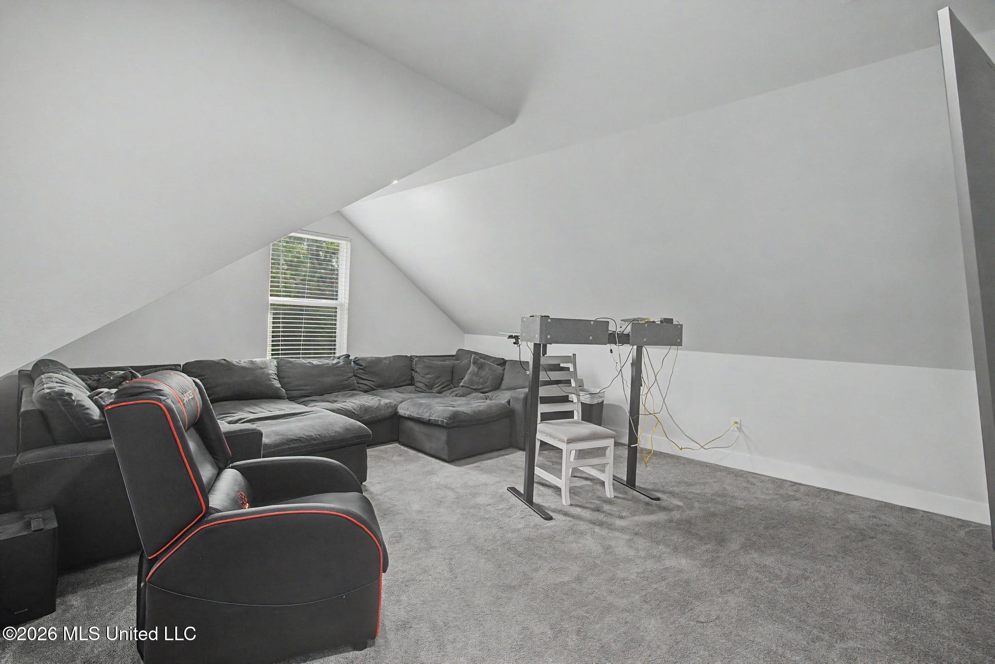 12496 Yet Road Saucier, MS 39574 - Photo 12 of 25 Upstairs/ 2nd Floor Media/ Bonus Room