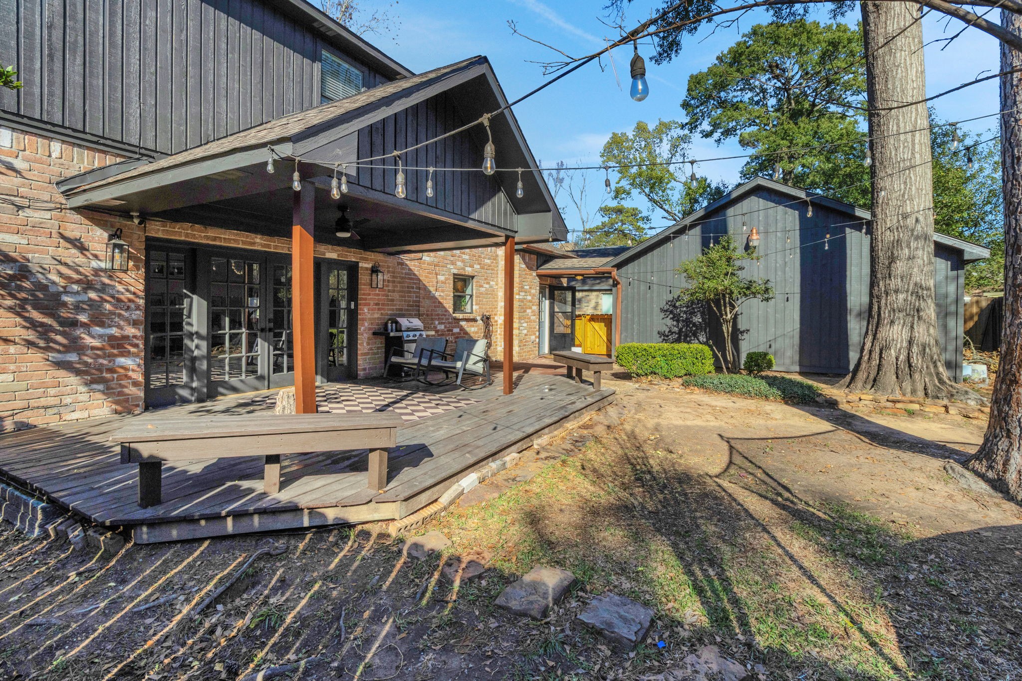 3627 Rolling Forest Drive Spring, TX 77388 - Photo 39 of 47 This backyard provides ample space for play and entertainment.