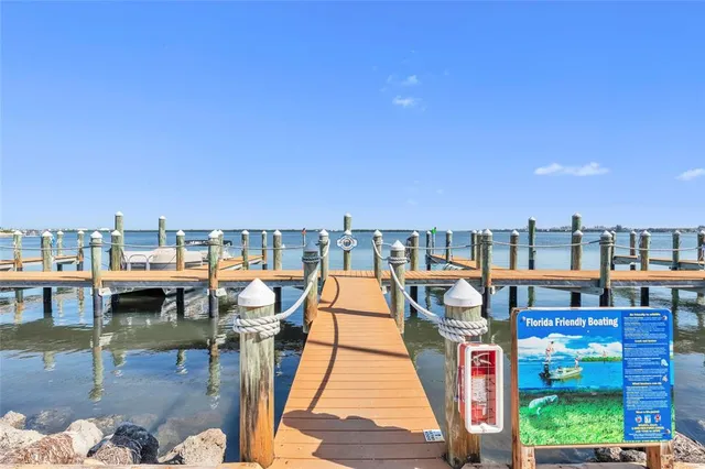 a view of a lake with outdoor space