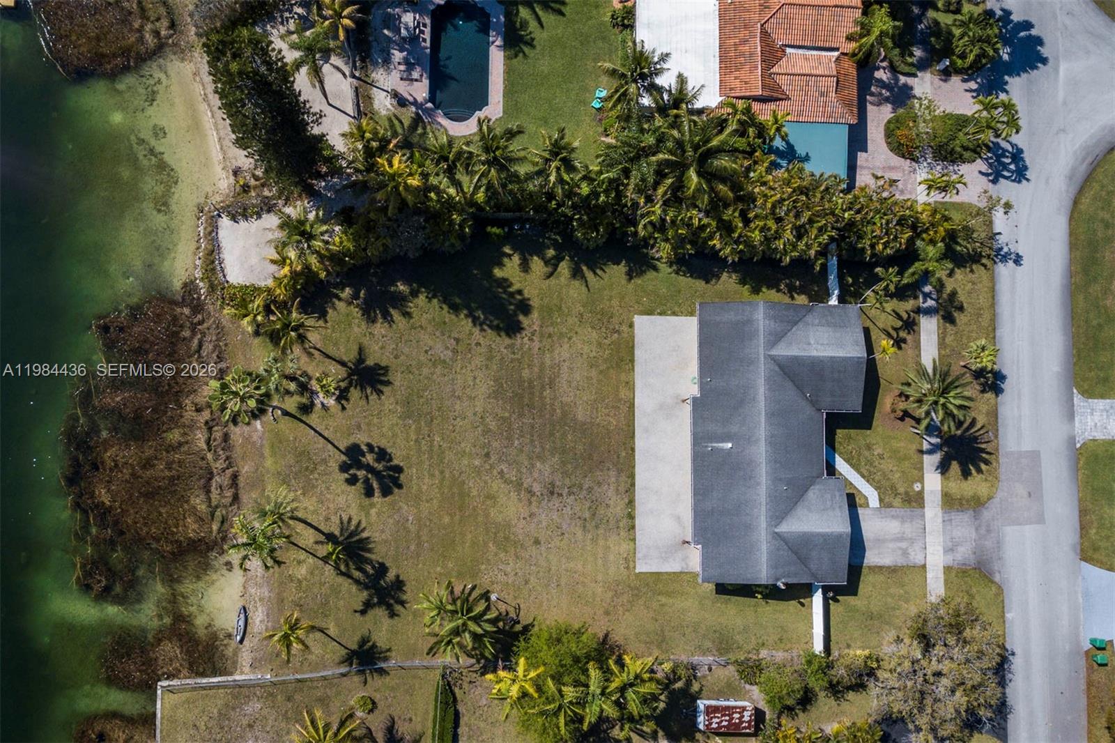 11807 Southwest 112th Avenue Miami, FL 33176 - Photo 41 of 48 an aerial view of a house with a yard