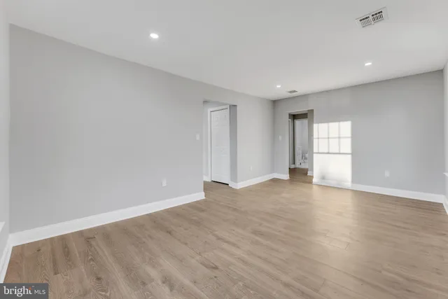 a view of empty room