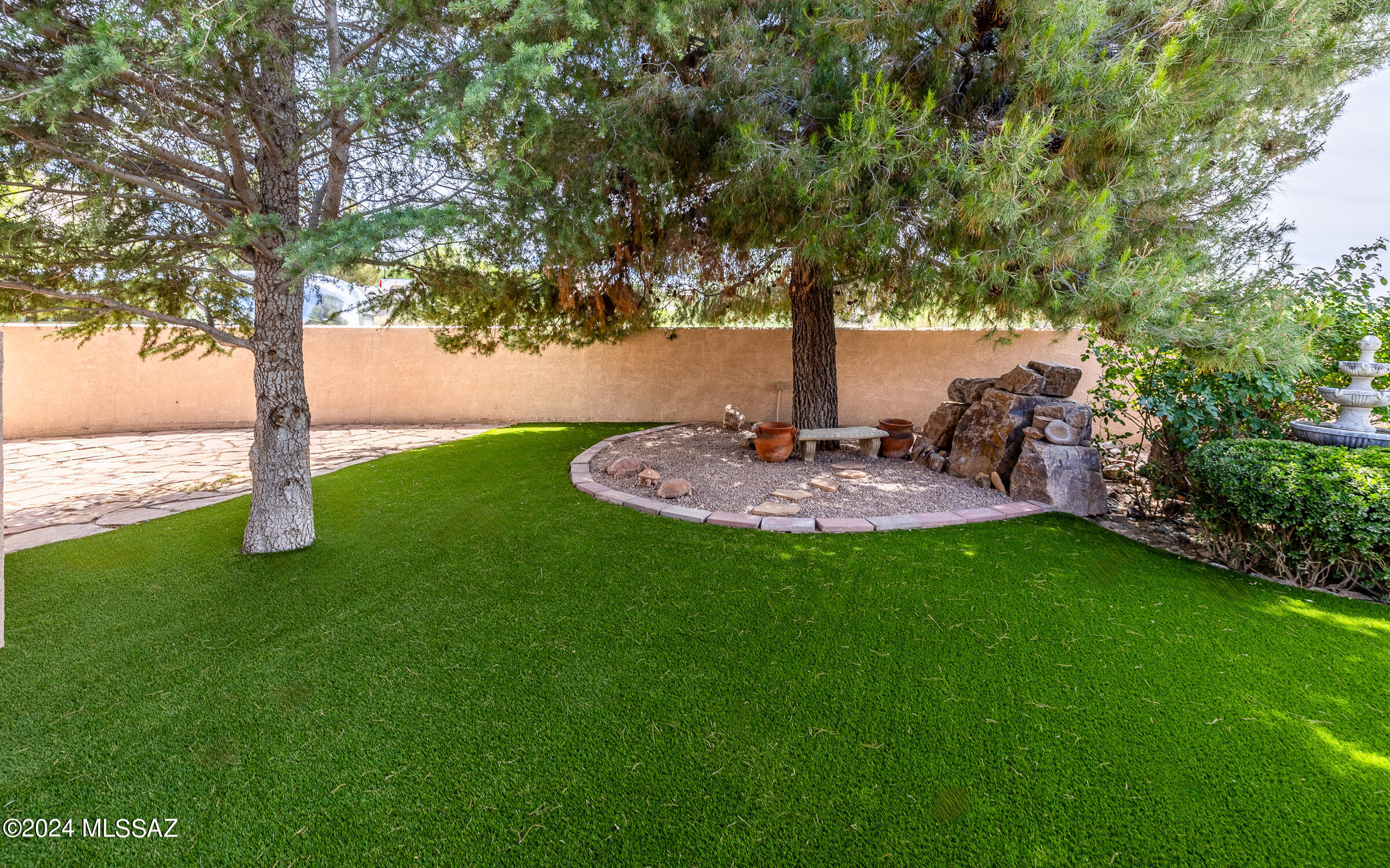341 Sharon Road Vail, AZ 85641 - Photo 33 of 50 a view of a patio with a tree