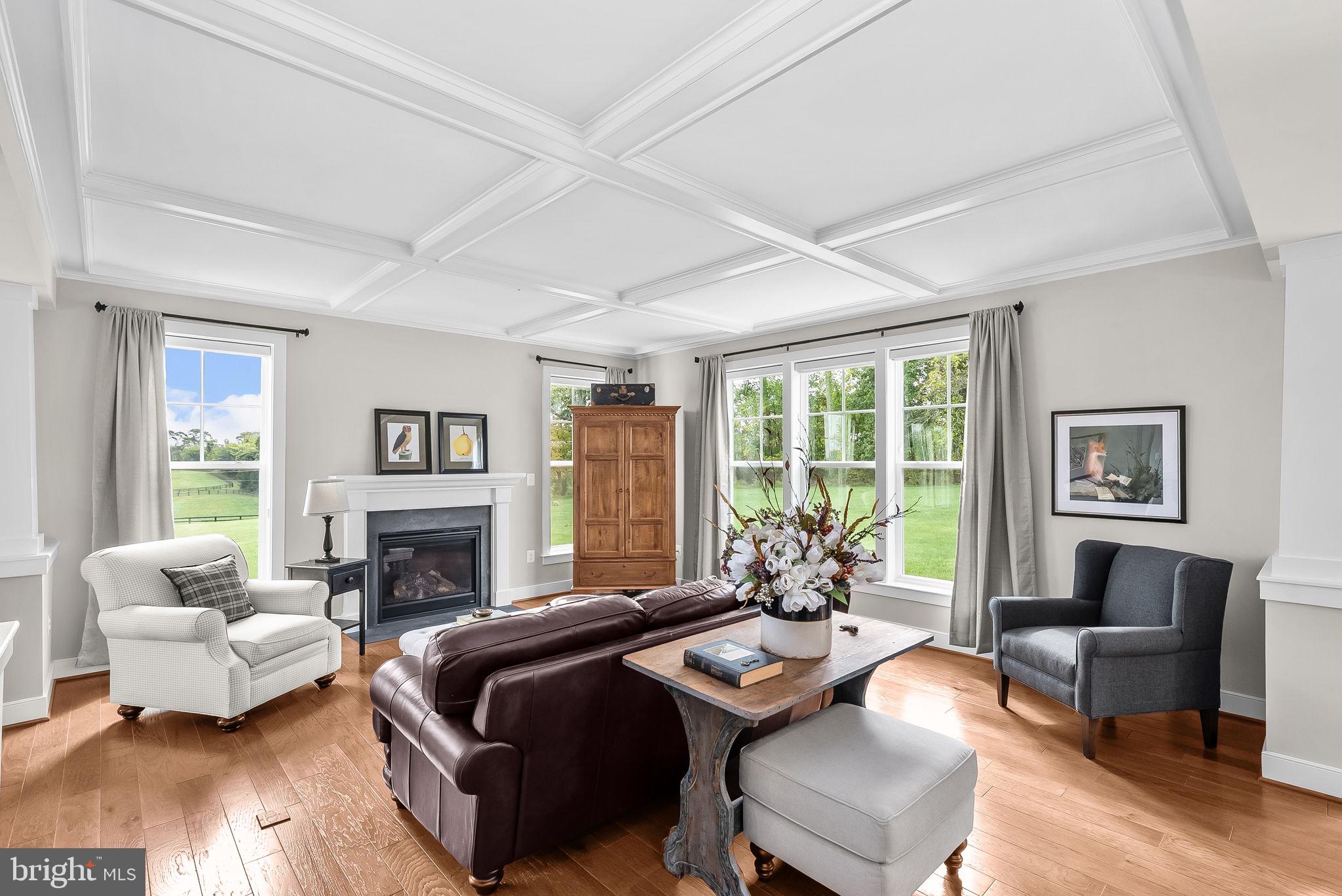 38147 Touchstone Farm Lane Hamilton, VA 20158 - Photo 13 of 71 a living room with furniture fireplace and a large window