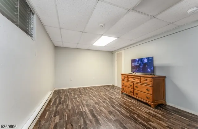 a room with furniture