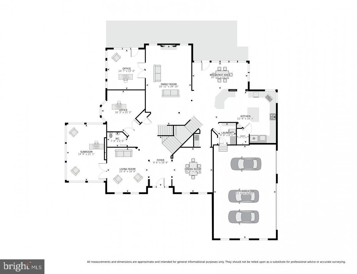 4543 Spring Run Road Warrenton, VA 20187 - Photo 60 of 63 Main Level
* Measurements are estimates